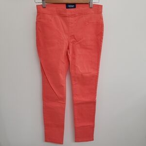 Old Navy Skinny Jeans in Coral Girls Sz 14